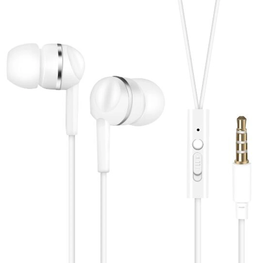 Qijiagu Универсальный In-Ear Проводная гарнитура высокого качества провода Управление