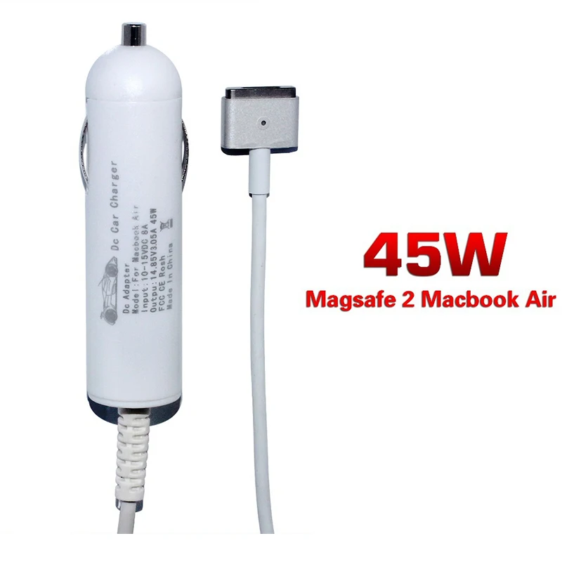 New Computer DC car adapter charger for Apple macbook air A1345 A1465 A1436 A1466 laptop power adaptor chargers 45w Magsafe 2|new charger|new iphone