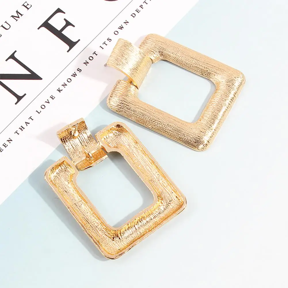 2019 Винтажные серьги большие для женщин эффектные Серьги геометрический