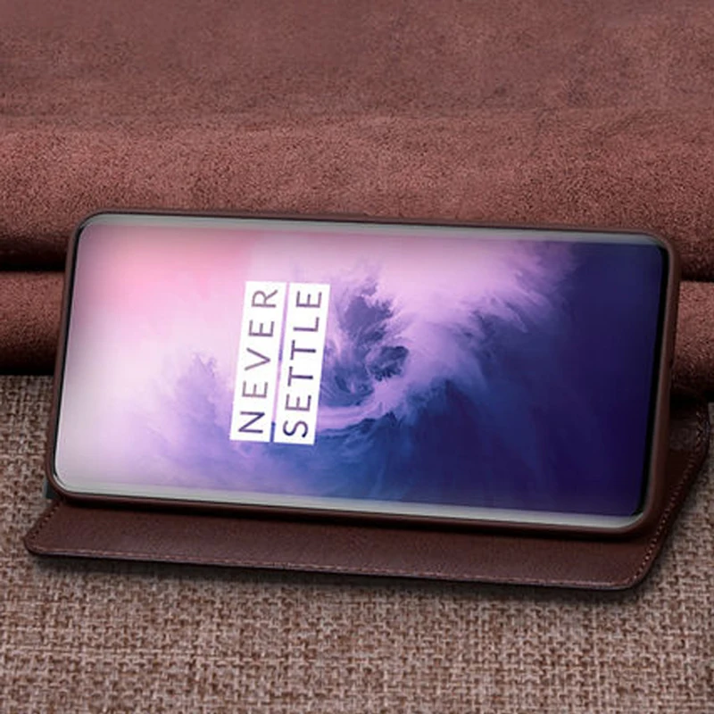 Роскошный чехол из натуральной кожи с откидной крышкой для Huawei Nova 4 кожаный