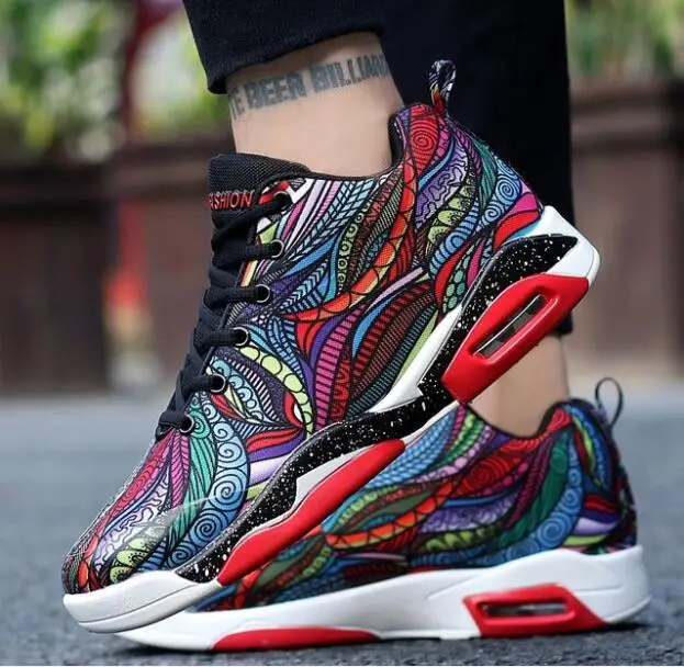 2018 Running Shoe for Men Adult Athletic Trainer Max Size 35-47 Cushioning Outdoor Breath Unisex Fitness Sneaker Sport Gym Shoes | Спорт и