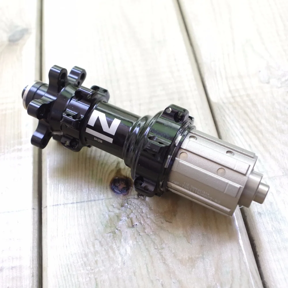 Новый Суперлегкий задний велосипедный концентратор с 24 отверстиями NOVATEC D412SB для