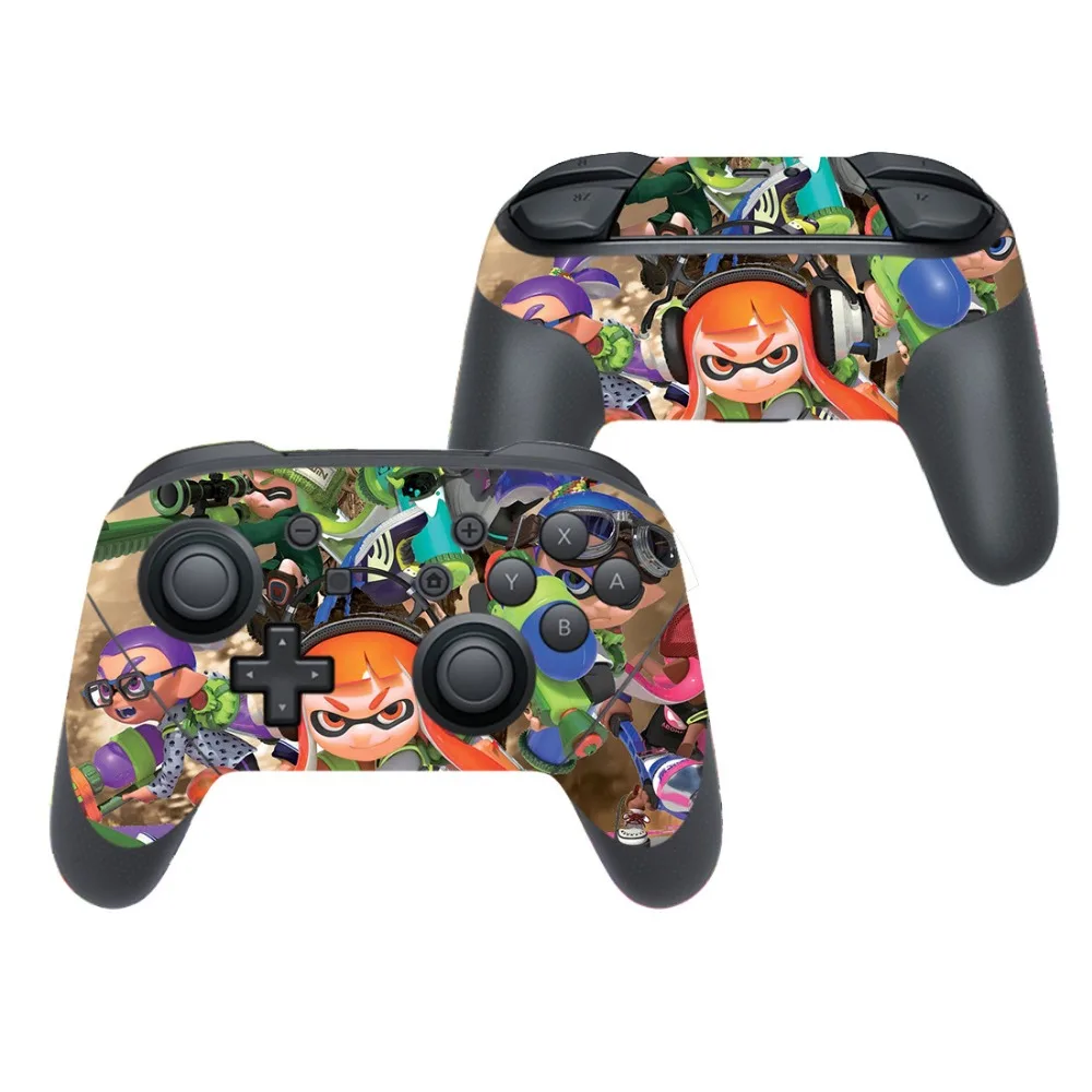 Игра Splatoon 2 протектор виниловая Обложка Наклейка Кожа Наклейка для nintendo Switch NS Pro игровой контроллер геймпад Скины Наклейка s