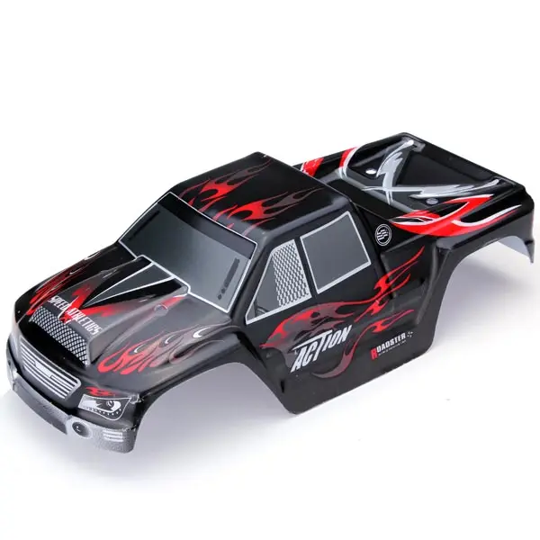 Wltoys A979 1:18 RC автомобиль запасные Запчасти чехол для тележки корпус модель оболочки для 1/18 A979-04 - Цвет: BLACK RED