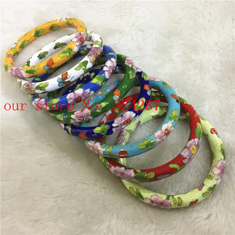 Оптовая продажа 1 шт КИТАЙСКИЙ ручной работы перегородчатая эмаль манжеты полые