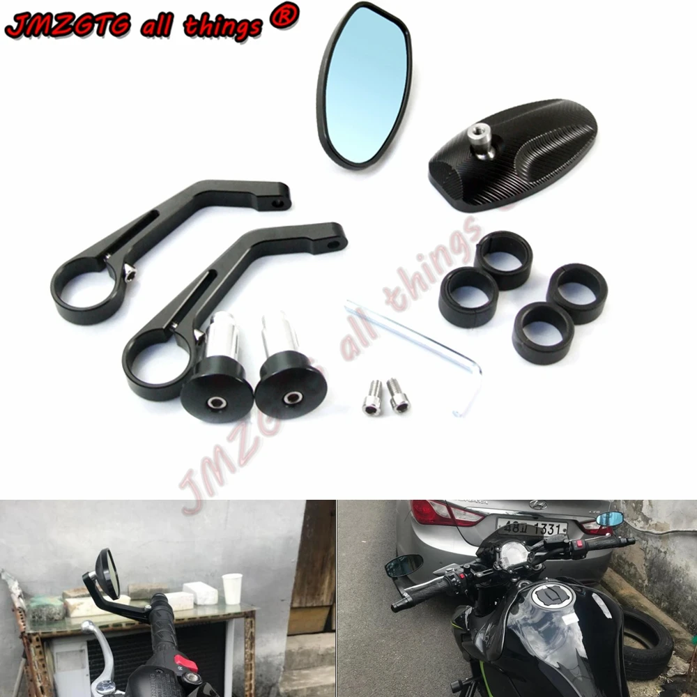 

Алюминиевая ручка для мотоциклетного зеркала заднего вида KAWASAKI Z650 Z900 2017 18 19 20 2021