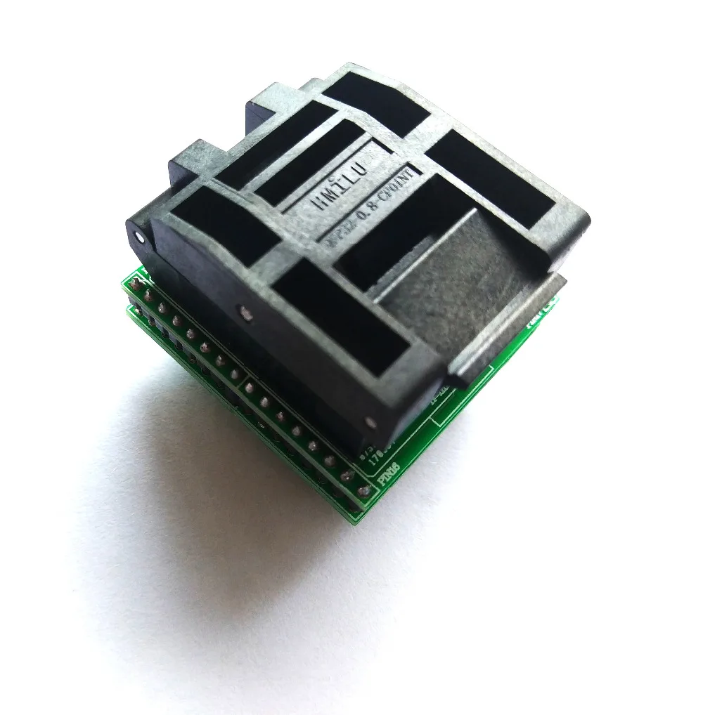 Бесплатная доставка универсальный программатор TQFP32 QFP32 LQFP32 к DIP32 разъем адаптера