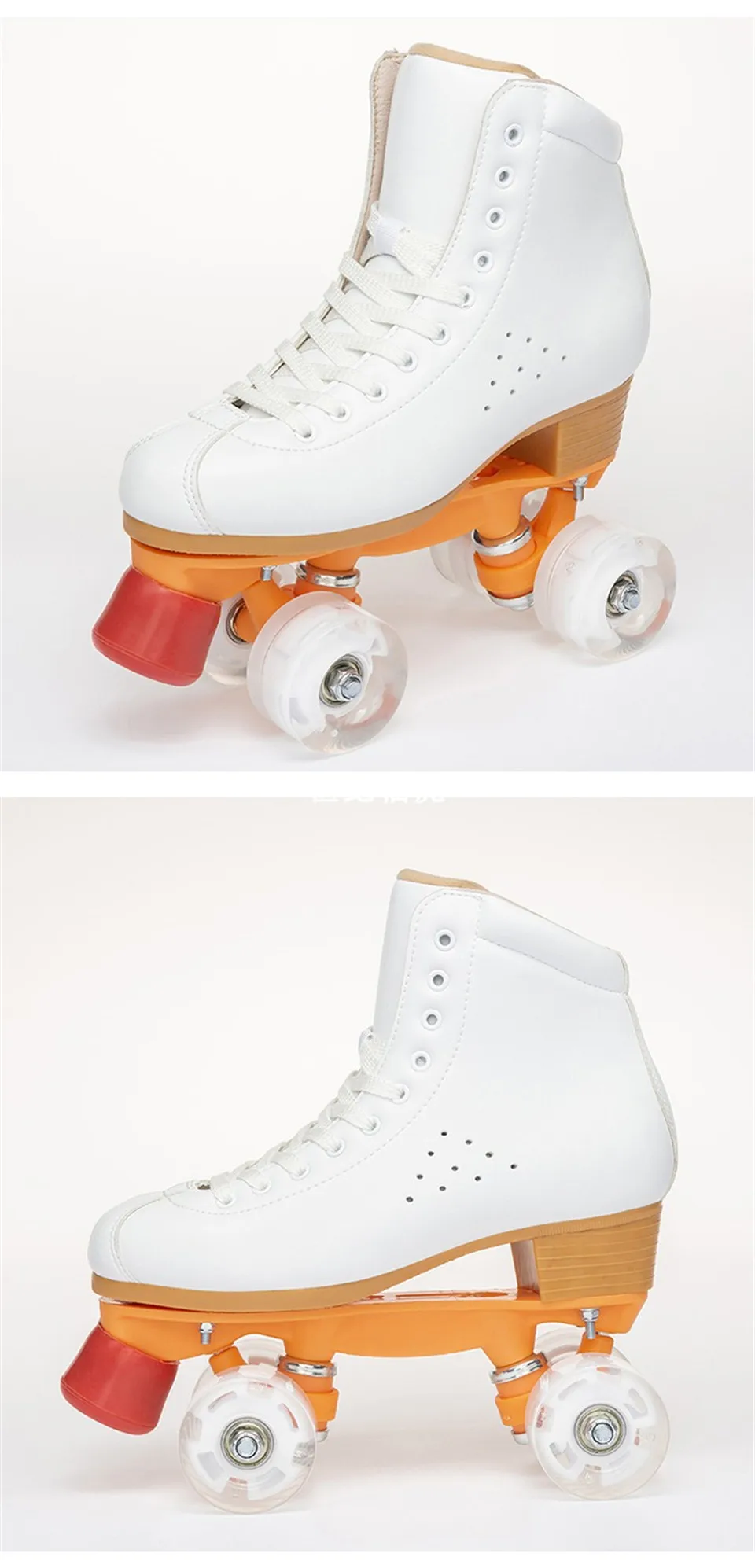 Роликовые коньки двухрядные коньки двухлинейная обувь Patines для детей взрослых родителей кроссовки PU колеса воловья кожа IB44