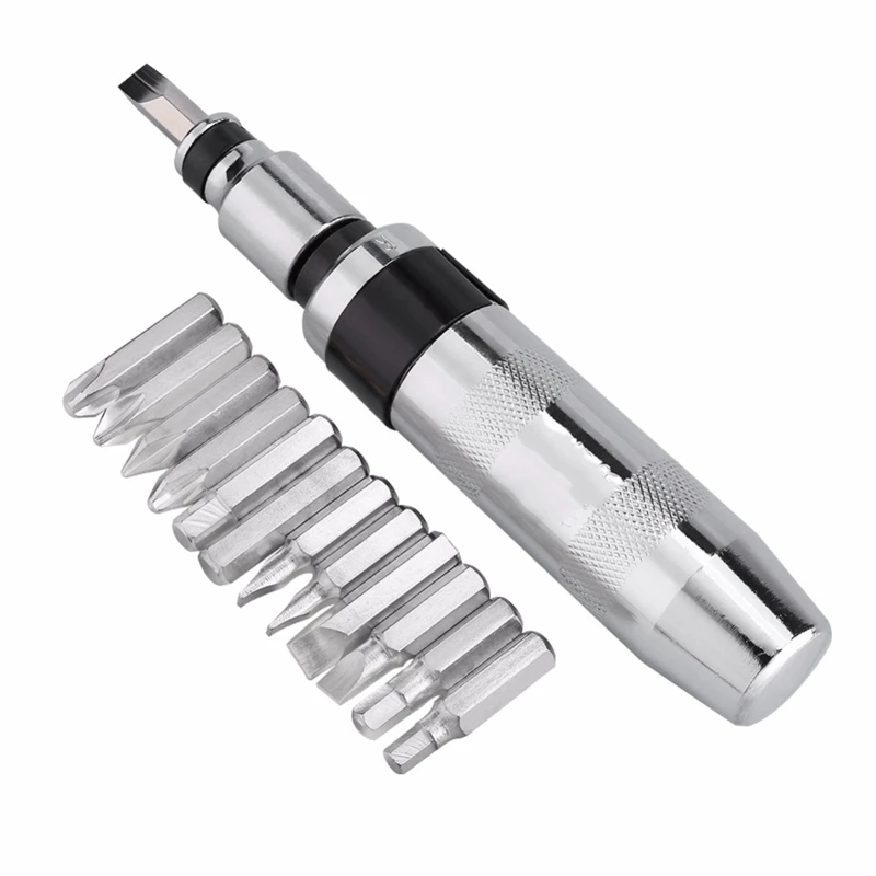 Лидер продаж 14 шт./компл. многофункциональная отвертка ударная драйвер Heavy Duty долота инструменты гнездо комплект Реверсивный ручной инструмент Se