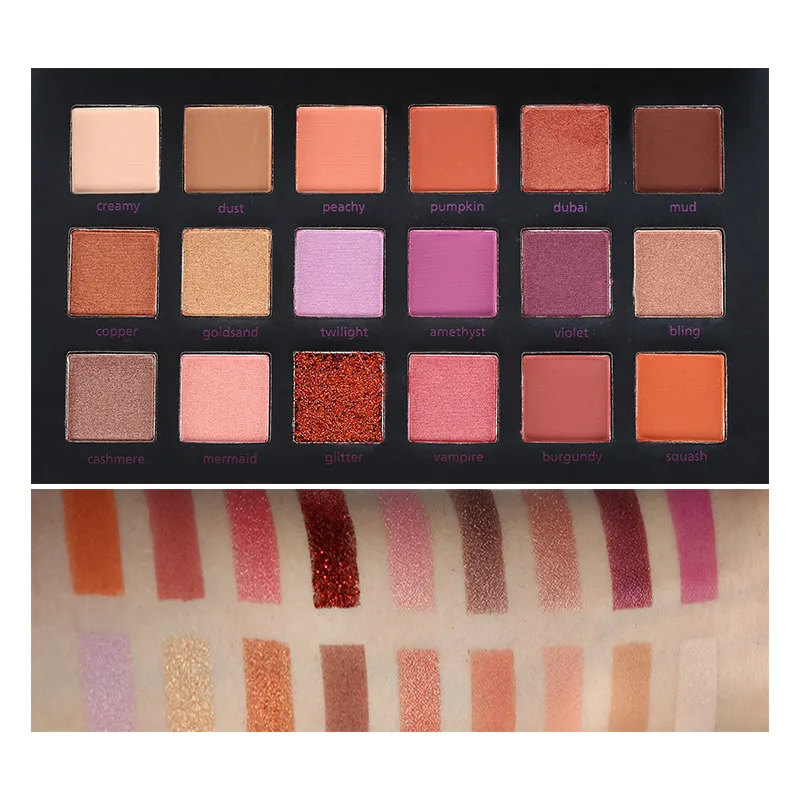 Палитра теней для век Beauty Glazed палитра 18 цветов|matte eyeshadow palette|brand paletteeyeshadow brand palette |