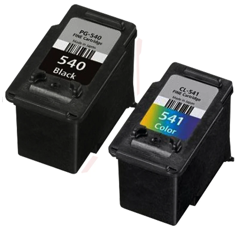 Совместимый Canon PG540 CL541 Black & Цвет чернильные картриджи PG 540 CL 541 для MG2250 MG3150 MG4150 MX375