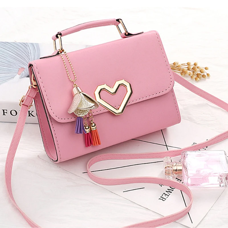 ACE LOVE brand ladies small flap tassel strap casual totes shopping party purse women handbag messenger shoulder crossbody bags | Багаж и