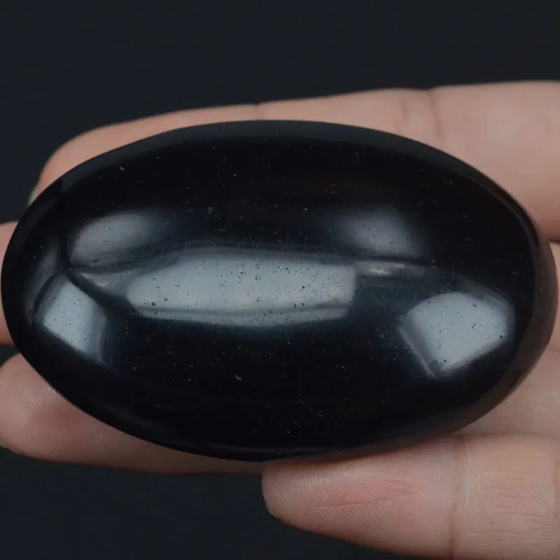 2 36 дюймовый натуральный черный обсидиановый кристалл восстанавливающий кварц