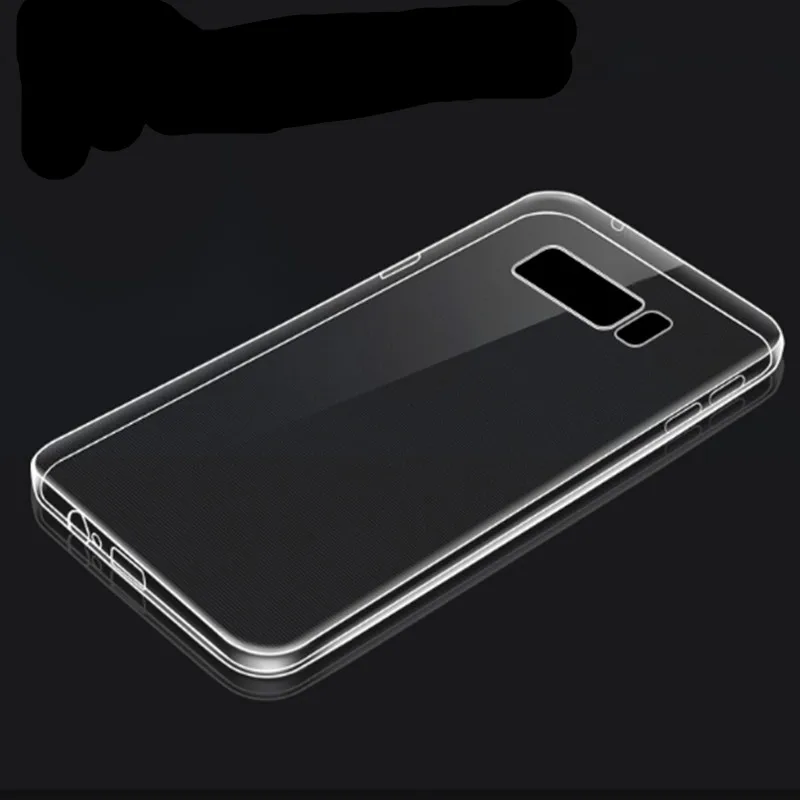 Силиконовый чехол NOTOW для Samsung Note 8 9 s7/s7edge прозрачный мягкий | Мобильные телефоны и