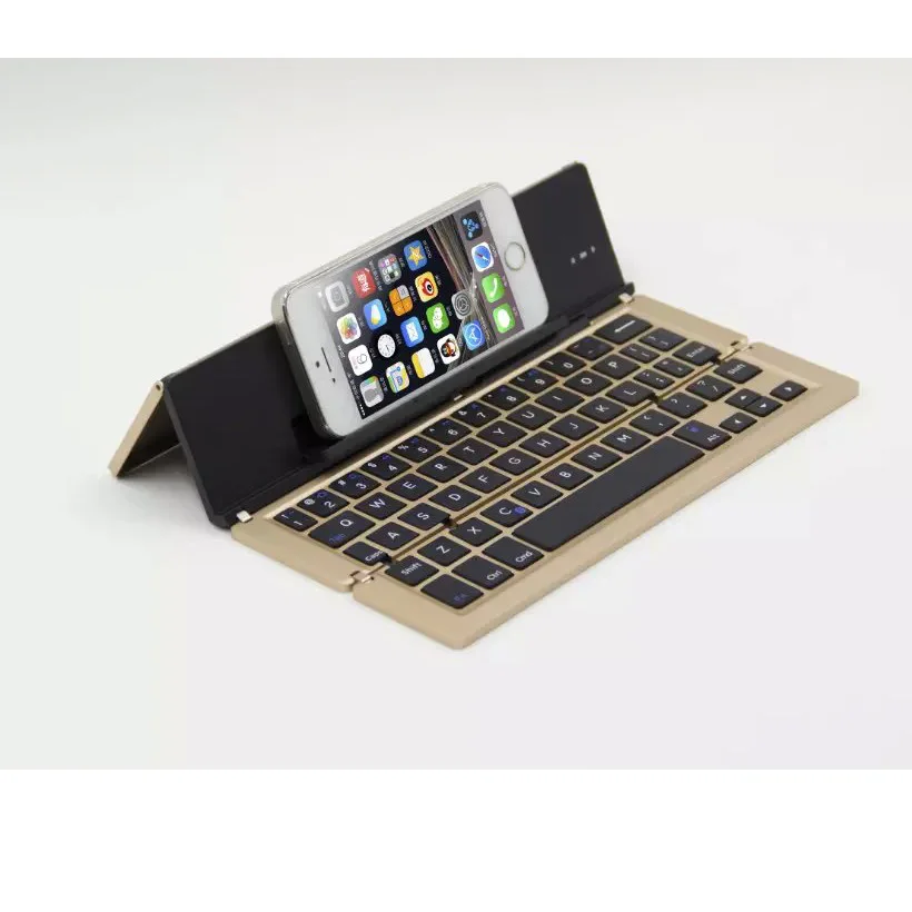 Универсальная Складная Алюминиевая Беспроводная Bluetooth клавиатура sclim для