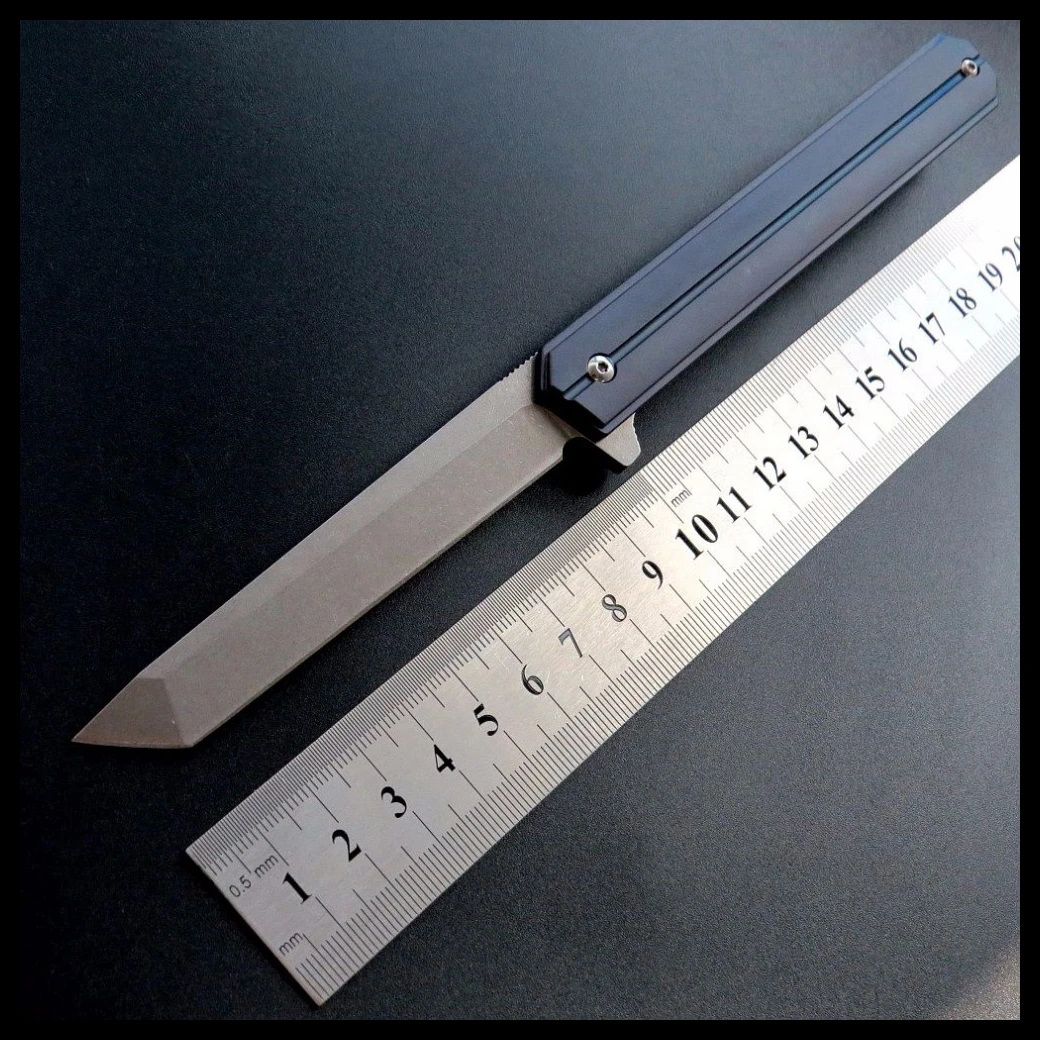 ZZSQ EF219 складной knifeQwaiken D2 лезвие тактический на шарнире нож TC4 Кемпинг Открытый