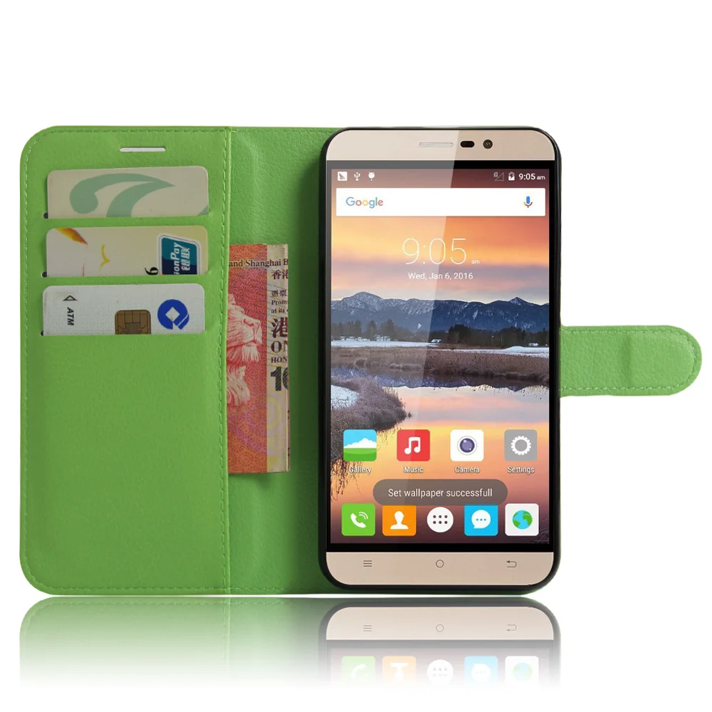 Чехол для Cubot Note S бумажник с отделениями карт чехлы подставкой кожаный защитный