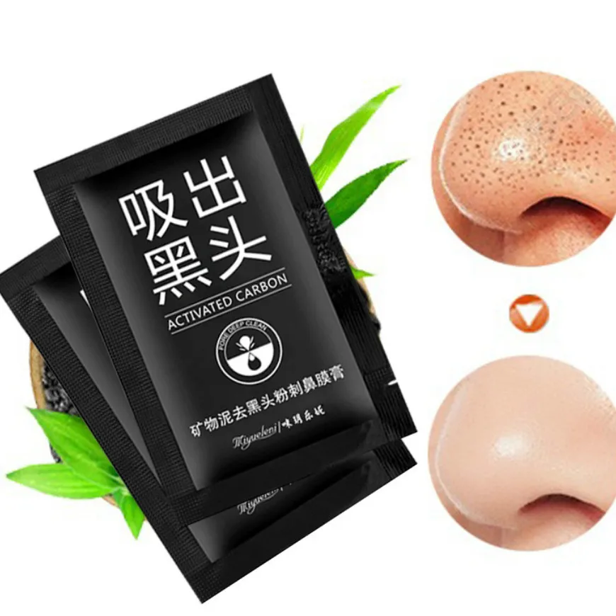 

1@# Hot sale Online Celebrity Recommend Bamboo Charcoal Blackhead Remove Face Facial Masks Deep Cleansing Purifying Peel Acne