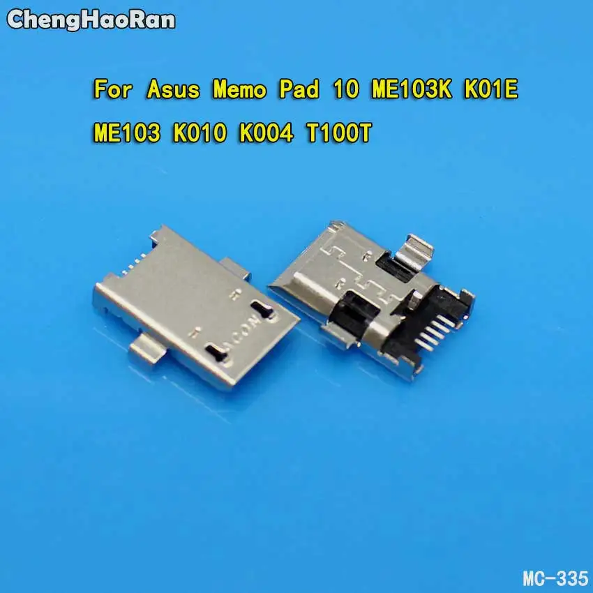 ChengHaoRan 2 шт. разъем Micro USB док-станция для ASUS Memo Pad 10 ME103K K01E ME103 K010 K004 T100T зарядный порт