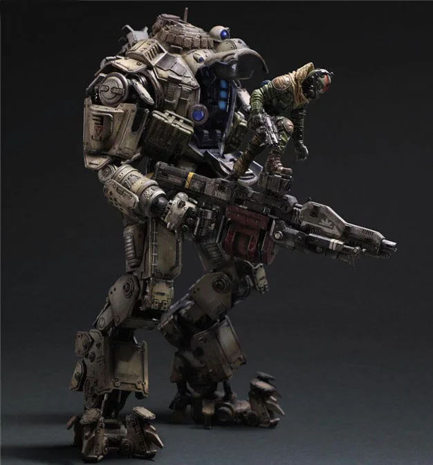 Free Shipping 10&quot PA KAI Game Titanfall Atlas Boxed 26cm PVC Action Figure Collection Model Doll Toy Gift | Игрушки и хобби