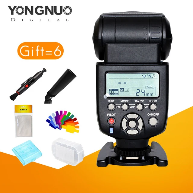 Yongnuo YN560 III Speedlite Беспроводная вспышка 5600k осветительный фонарик для Canon Nikon Pentax