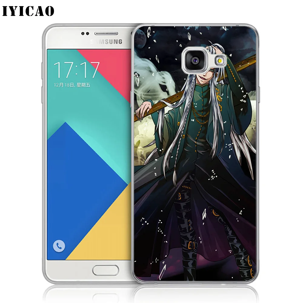 IYICAO под taker Черный Дворецкий Мягкий силиконовый чехол для телефона Samsung A10 A30 A40 A50