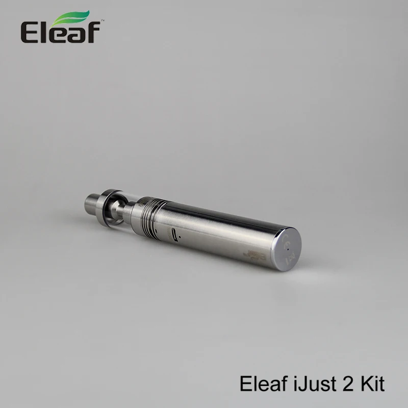 5 шт./лот Оригинал Eleaf Ijust 2 Starter Kit 5.5 мл 0.3ohm 2600 мАч Батареи емкость 30 Вт 80 я Просто