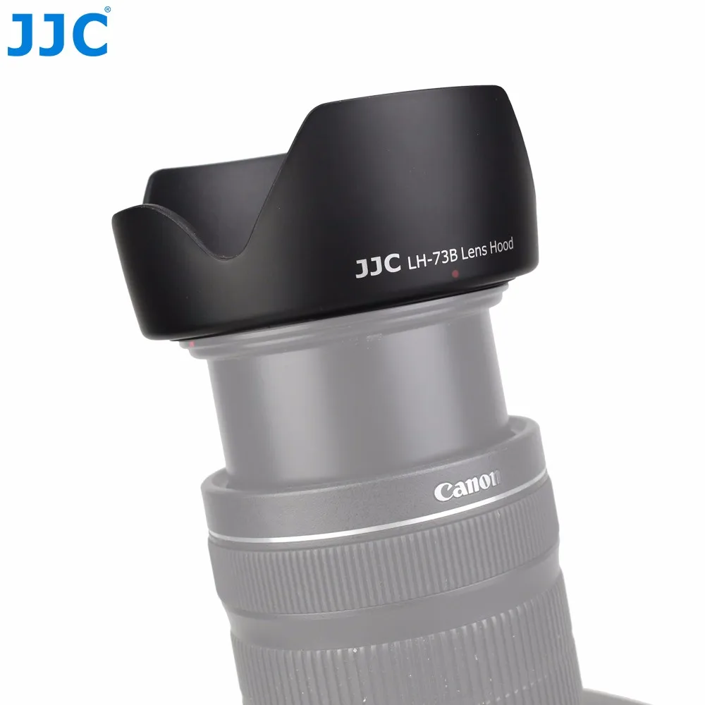 JJC LH-73B штык Бленды для объективов Canon 18-135 мм f/3.5-5.6 IS и 18-135 мм f/3.5-5.6 IS STM объектив Заменяет Canon EW-73B