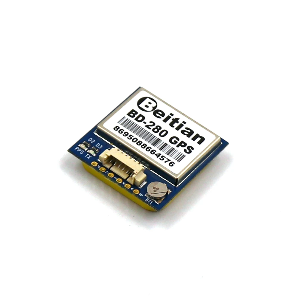 BEITIAN 1.25mm 6pins connector GPS+BEIDOU 4M FLASH GPS Module 5.0V 9600bps TTL 1Hz BD-280 | Автомобили и мотоциклы