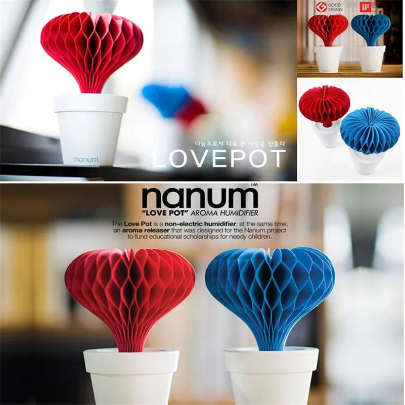 

Корейский увлажнитель воздуха Nanum Love Pot