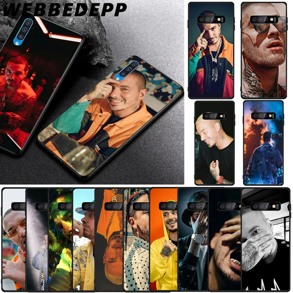 WEBBEDEPP J Balvin Мягкий чехол из ТПУ для Samsung Galaxy S6 S7 Edge S8 S9 S10 Plus S10e|Бамперы| |