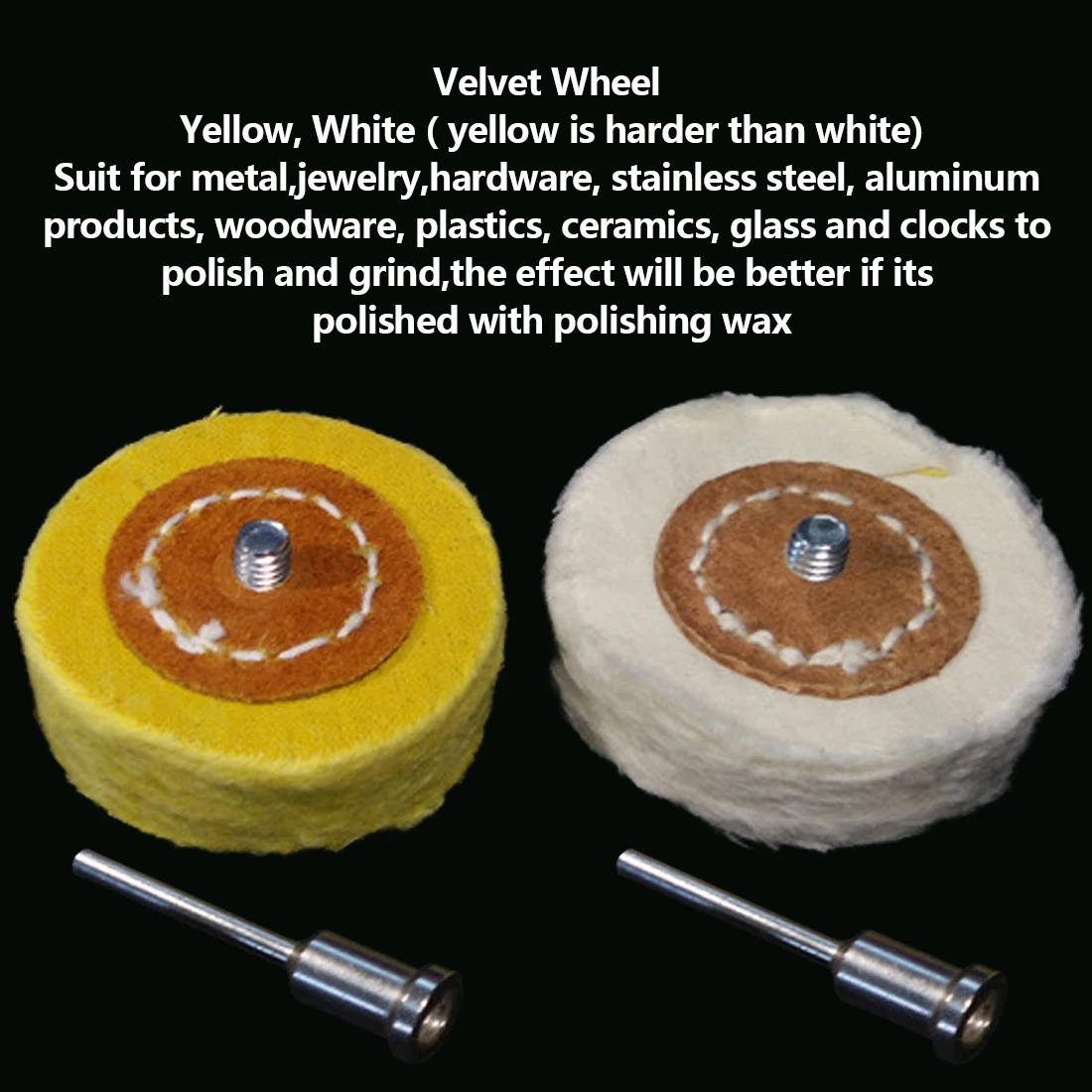 

Abrasive Tools T Style Polish Buffing Wheel Grinding Head Cloth Dremel Wheel Grinder Brush For Rotary Dremel Accessories Shank