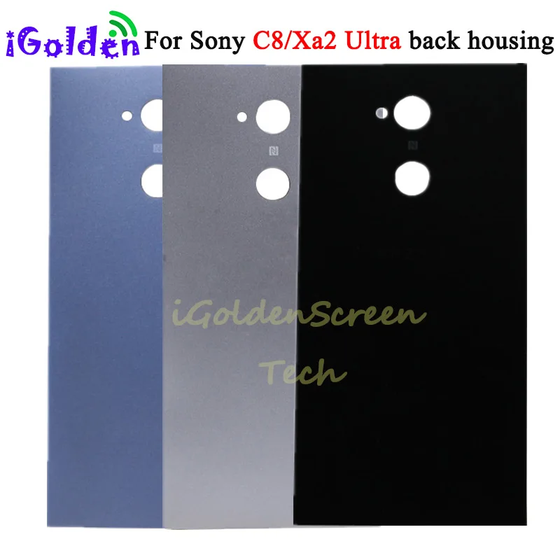 Задняя крышка батарейного отсека для Sony Xperia XA2 Ultra C8 Сменный Чехол H4233 H4213 H3213 SONY
