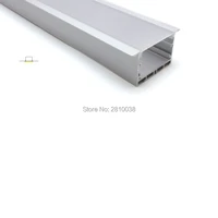50 x 1m setslot linear flange aluminum profile led and new design t shape alu extrusion for wall or ceiling lights