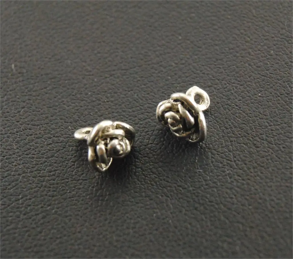 10 шт. серебристые и бронзовые металлические аксессуары для изготовления