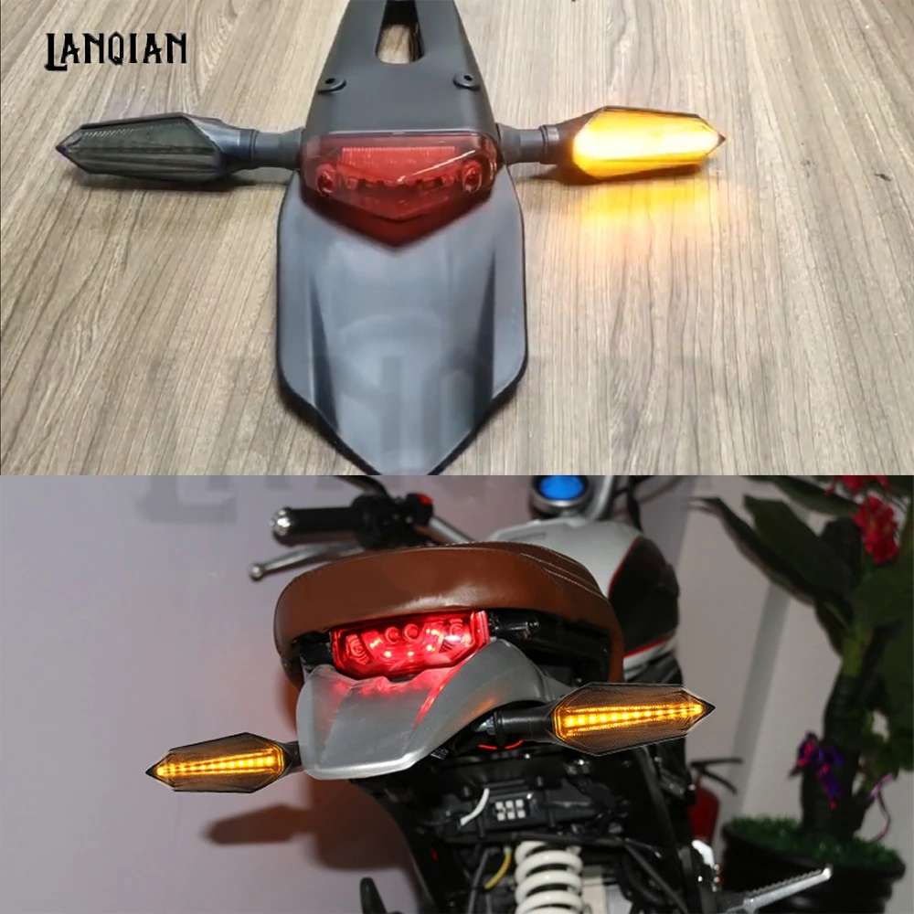 Мотоциклетный указатель поворота мигающий индикатор задний стоп сигнал для Honda