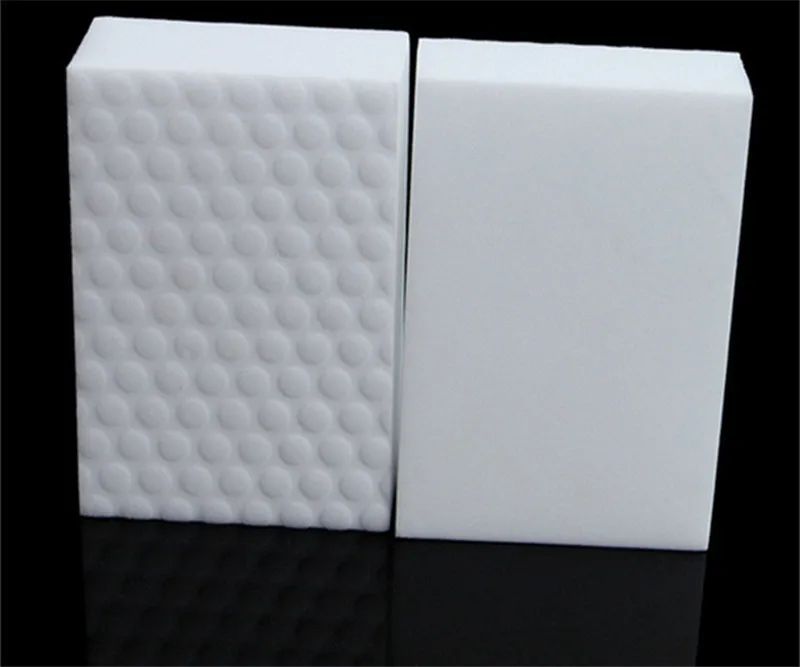 Двухслойная меламиновая губка высокой плотности для мытья кухни волшебная