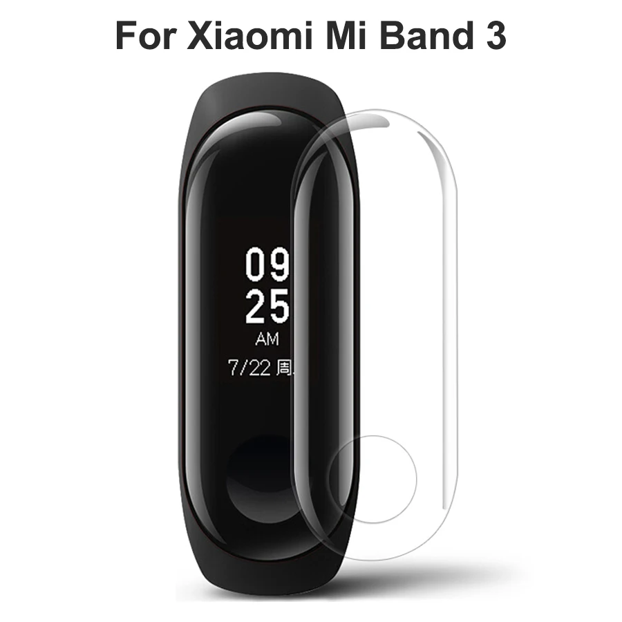Для Xiaomi Mi Band 4 3 Полное покрытие защита экрана Гидрогелевая пленка защитная умная
