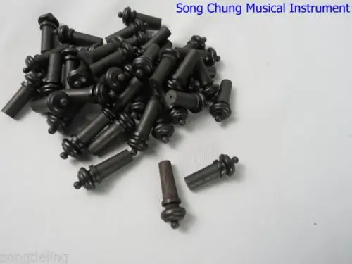 

40pcs of great ebony violin endpins,beautiful decoration,musical instrument part