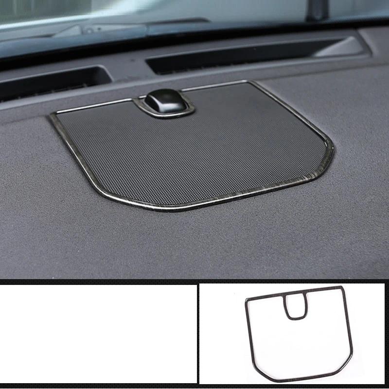 

lsrtw2017 abs black peach wood color car dashboard sound trims for land rover discovery sport 2015 2016 2017 2018 2019 L550