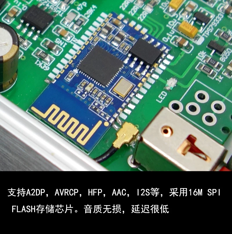 Готовый SU7 ES9038 аудио декодер Bluetooth 5,0 DAC HiFi SA9023 USB коаксиальный волоконный декодер