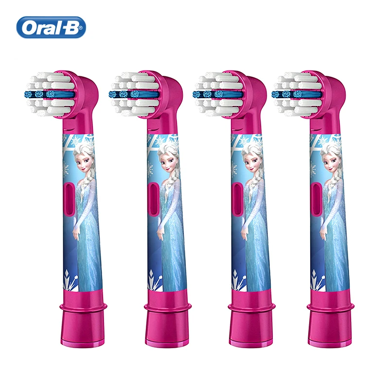 Oral B головки для детской электрической зубной щетки EB10 4 (для D10 D12 DB4510K) круглые
