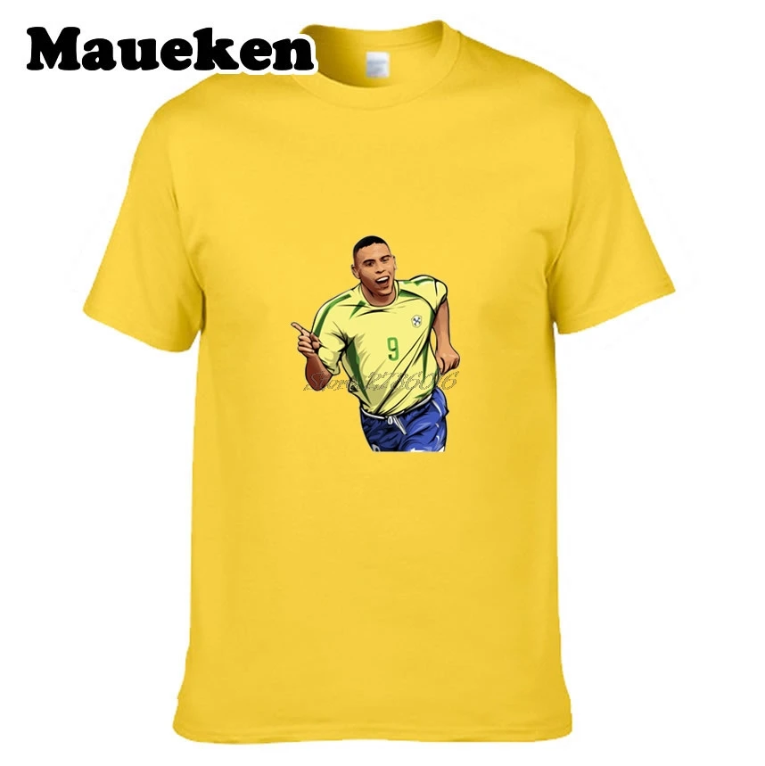 Для мужчин Роналдо Луис Назарио де Лима #9 Бразилия Легенда Футболка Одежда с