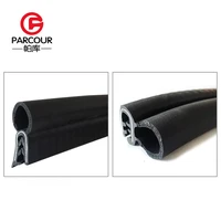 high quality 1m epdm and steel noise insulation sealing rubber strip steel plate auto accessory shelter from wind noise