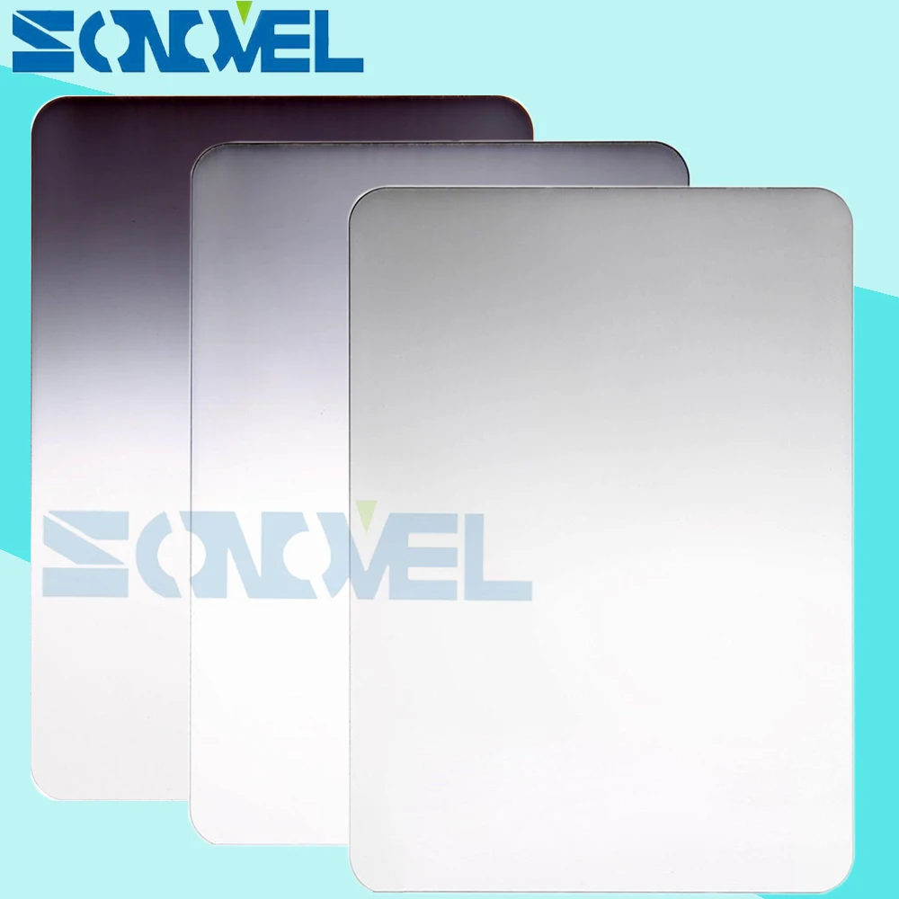 

Square Filter 100*145mm Graduated ND2 ND4 ND8 (0.3 0.6 0.9) Neutral Density Filter Kit For Lee Cokin Z series 145*100mm