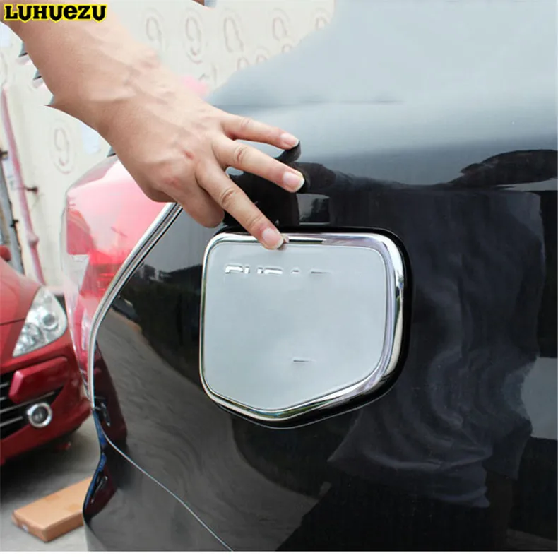 Luhuezu ABS Хромированная газовая крышка Фуле крышка бака для Subaru Forester 2013 20162017 аксессуары