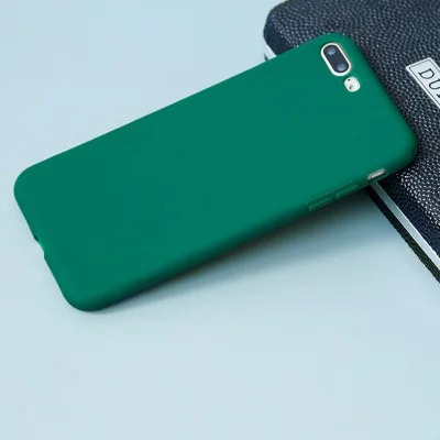 395 Гладкий однотонный чехол для iPhone 11 XR 8, мягкий силиконовый чехол для iPhone 6S 6 7 8 Plus X XR XS 11 PRO MAX, чехол s, противоударный чехол - Цвет: 395