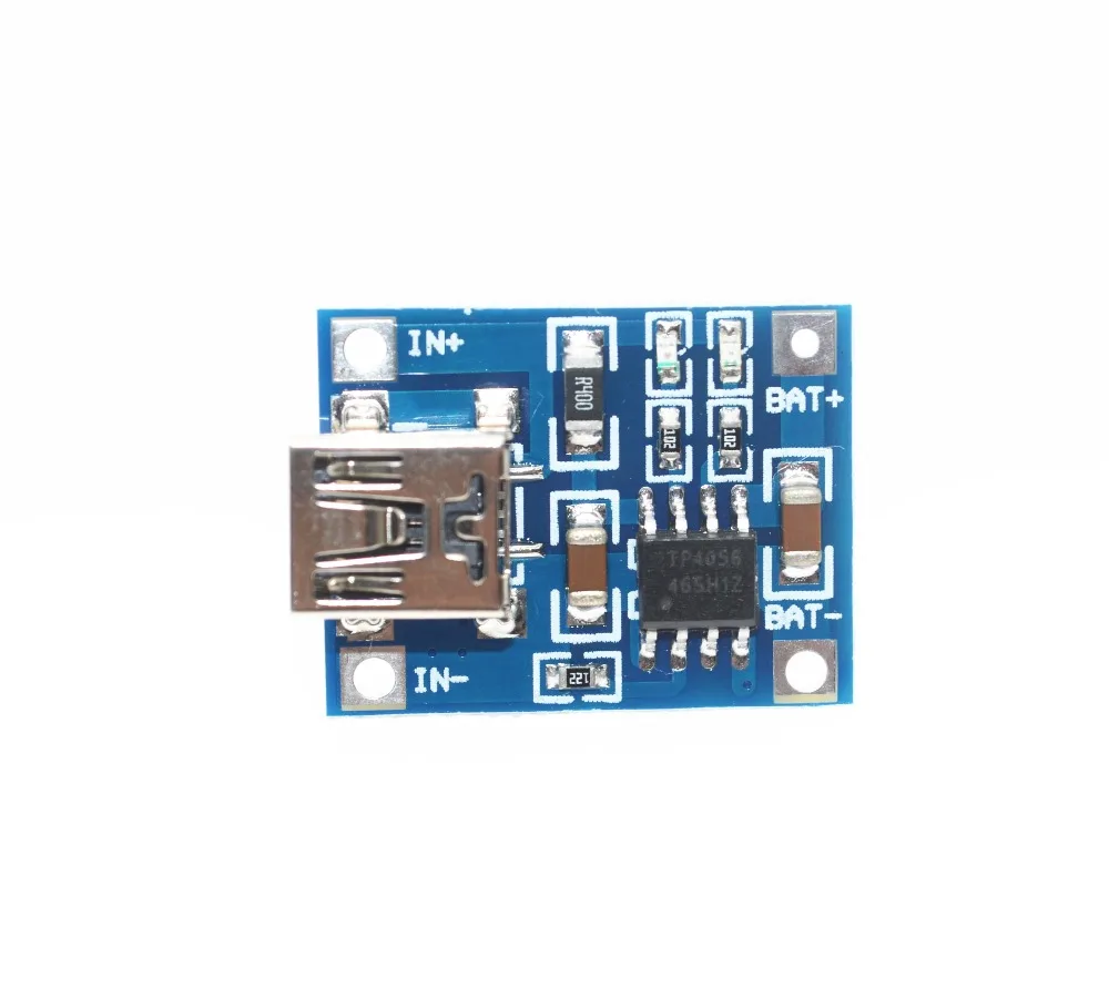 Специализированный модуль зарядного устройства TP4056 1A для литиевой батареи 1 шт.