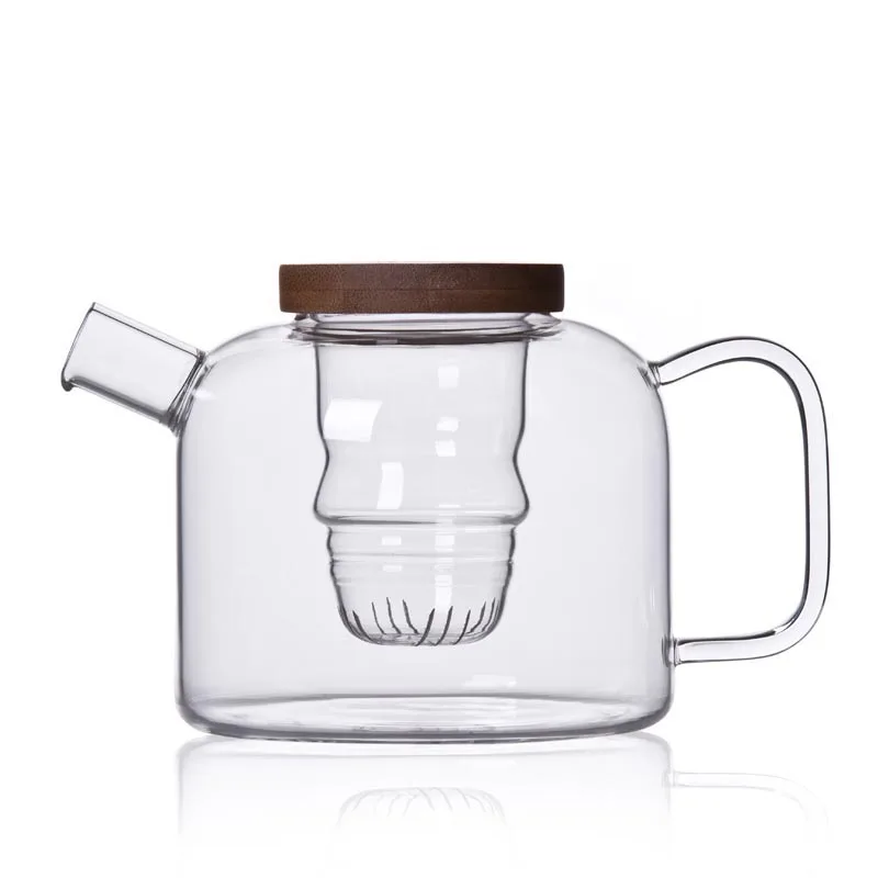 750ml High Capacity Lemon Flower Tea Kettle Heat Resistant Glass Kung Fu Set Electric Ceramics Heaters Dedicated Boil Teapot | Дом и сад