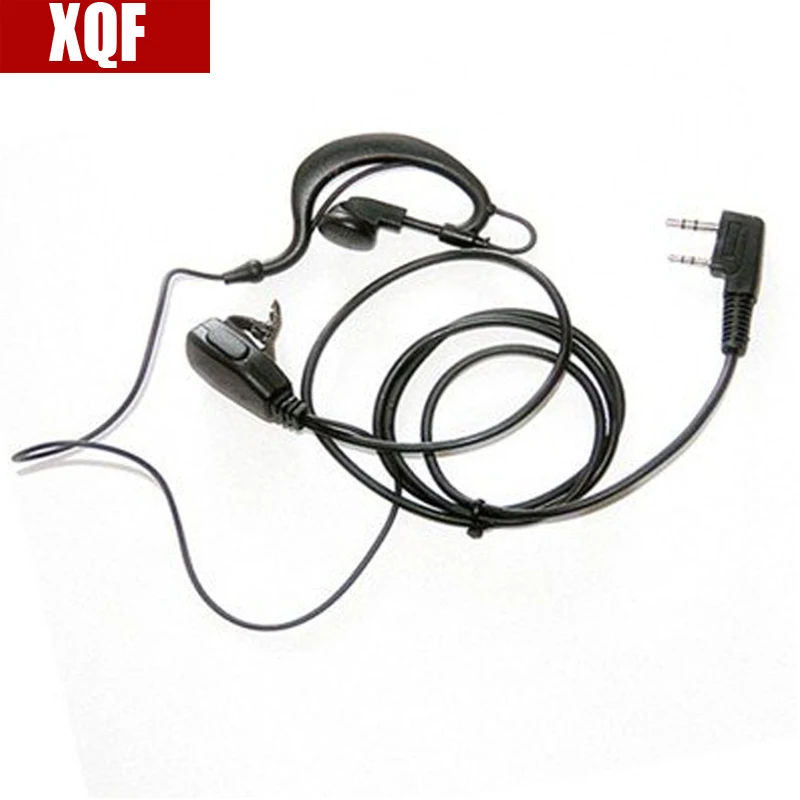 XQF 10PCS Ear hook Earpiece for Kenwood Radios TK-3207 TK-3107 TK-2207 TK-2107 TK-378G etc.